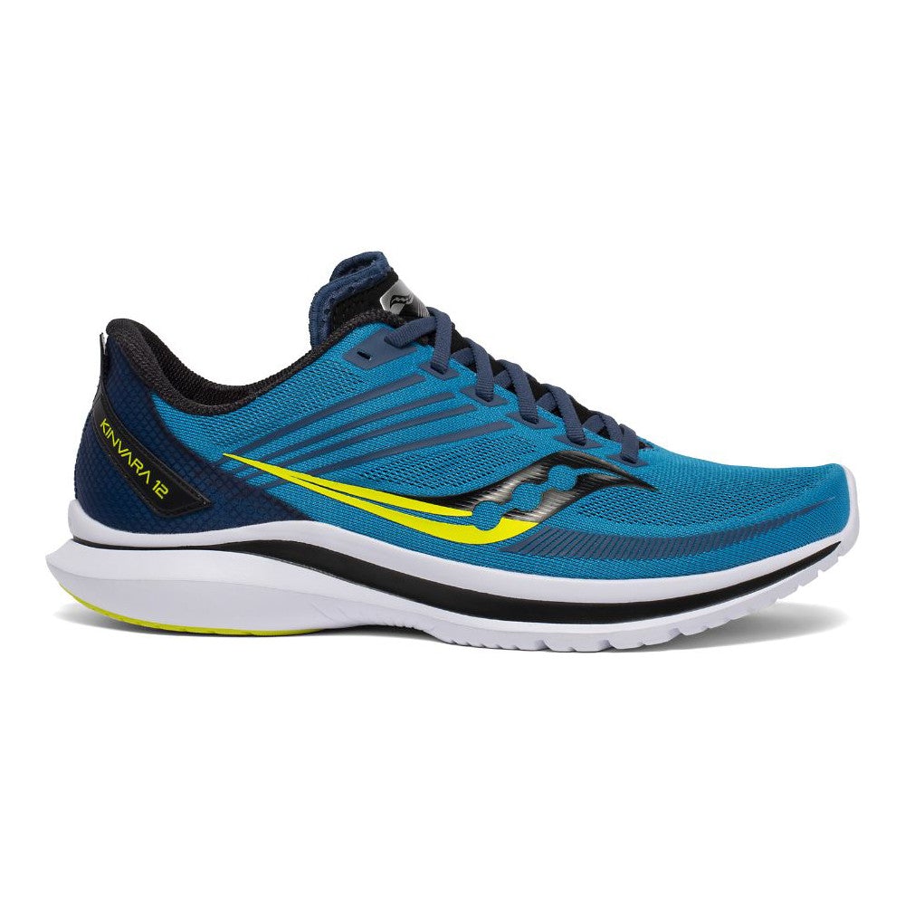 Men's Saucony Kinvara 12, Cobalt/Citrus, 11 D Medium