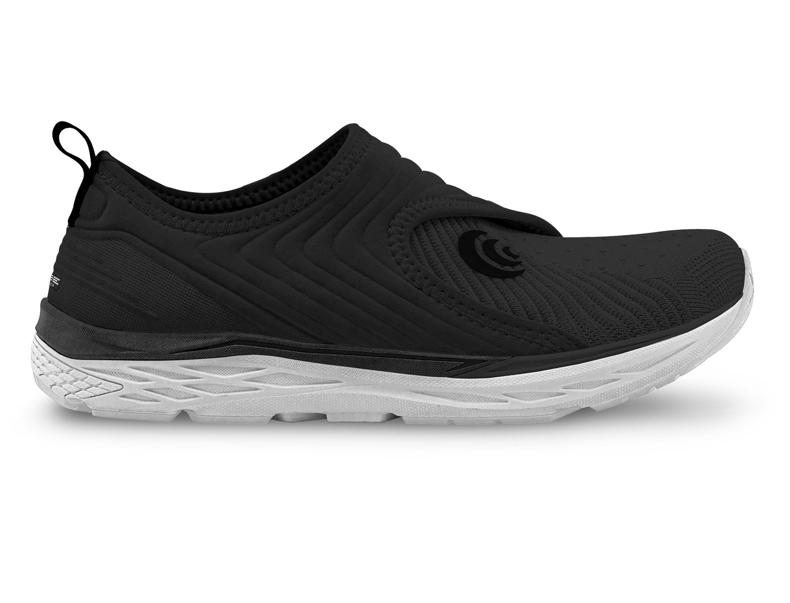 Women's Topo Athletic Vibe, Black/White, 7.5 B Medium