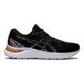 Women's Asics Gel-Cumulus 23, Black/Sun Peach, 9 B Medium