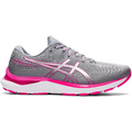 Women's Asics Gel-Cumulus 24, Sheet Rock/Pink Glo, 8.5 B Medium