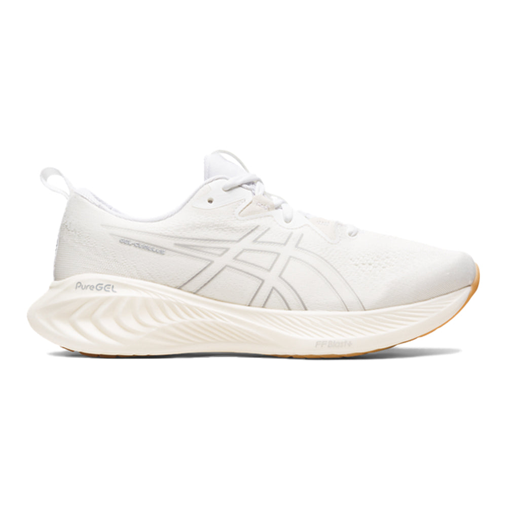 Women's Asics Gel-Cumulus 25, White/White, 8 B Medium