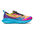 Women's Asics Gel-Cumulus 25, Aquarium/Vibrant Yellow, 6.5 B Medium