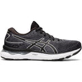 Women's Asics Gel-Nimbus 24, Black/Pure Silver, 9.5 D Wide