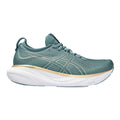 Women's Asics Gel-Nimbus 25, Foggy Teal/Champagne, 9 B Medium