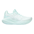 Women's Asics Gel-Nimbus 25, Soothing Sea/Pure Silver, 11 B Medium