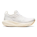 Women's Asics Gel-Nimbus 25, White/White, 9.5 B Medium