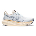 Women's Asics Gel-Nimbus 25, Sky/Cream, 9 B Medium