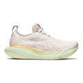 Women's Asics Gel-Nimbus 25, CREAM/FAWN, 11 B Medium