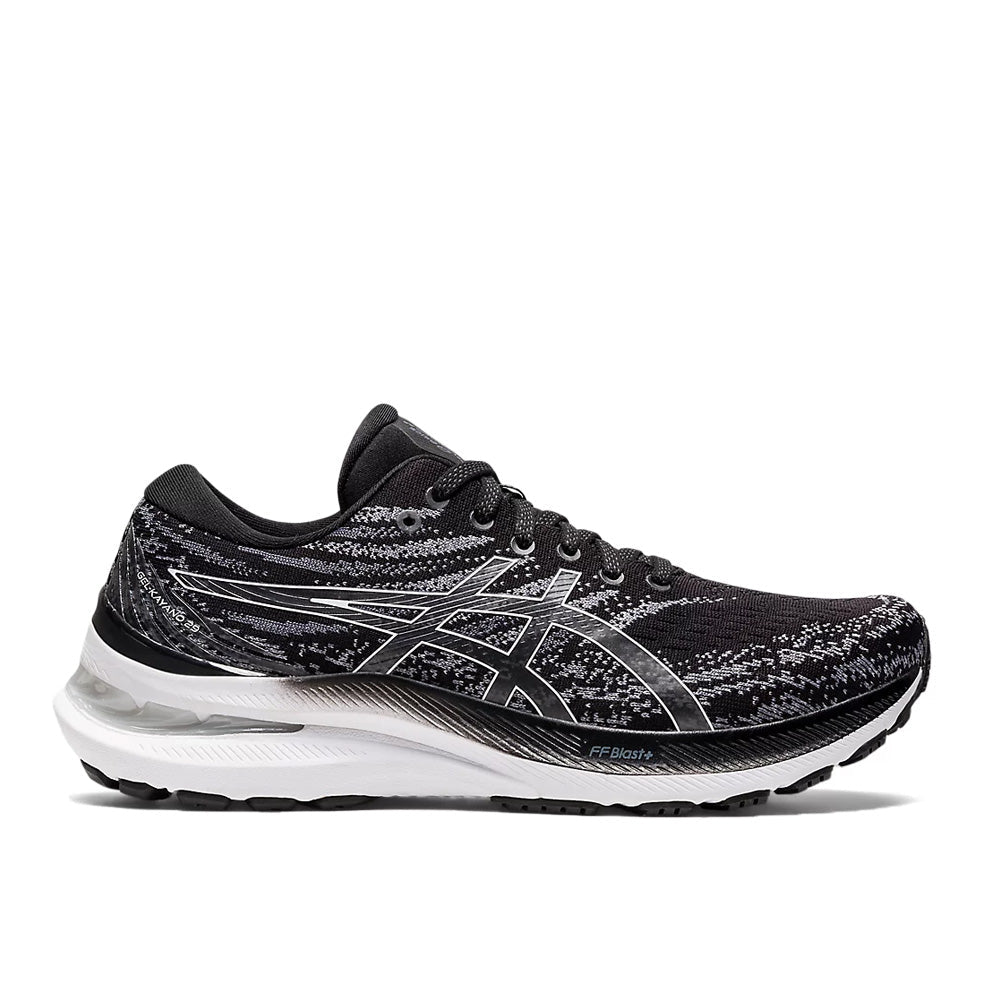 Women's Asics Gel-Kayano 29, Black/White, 10.5 2A Narrow