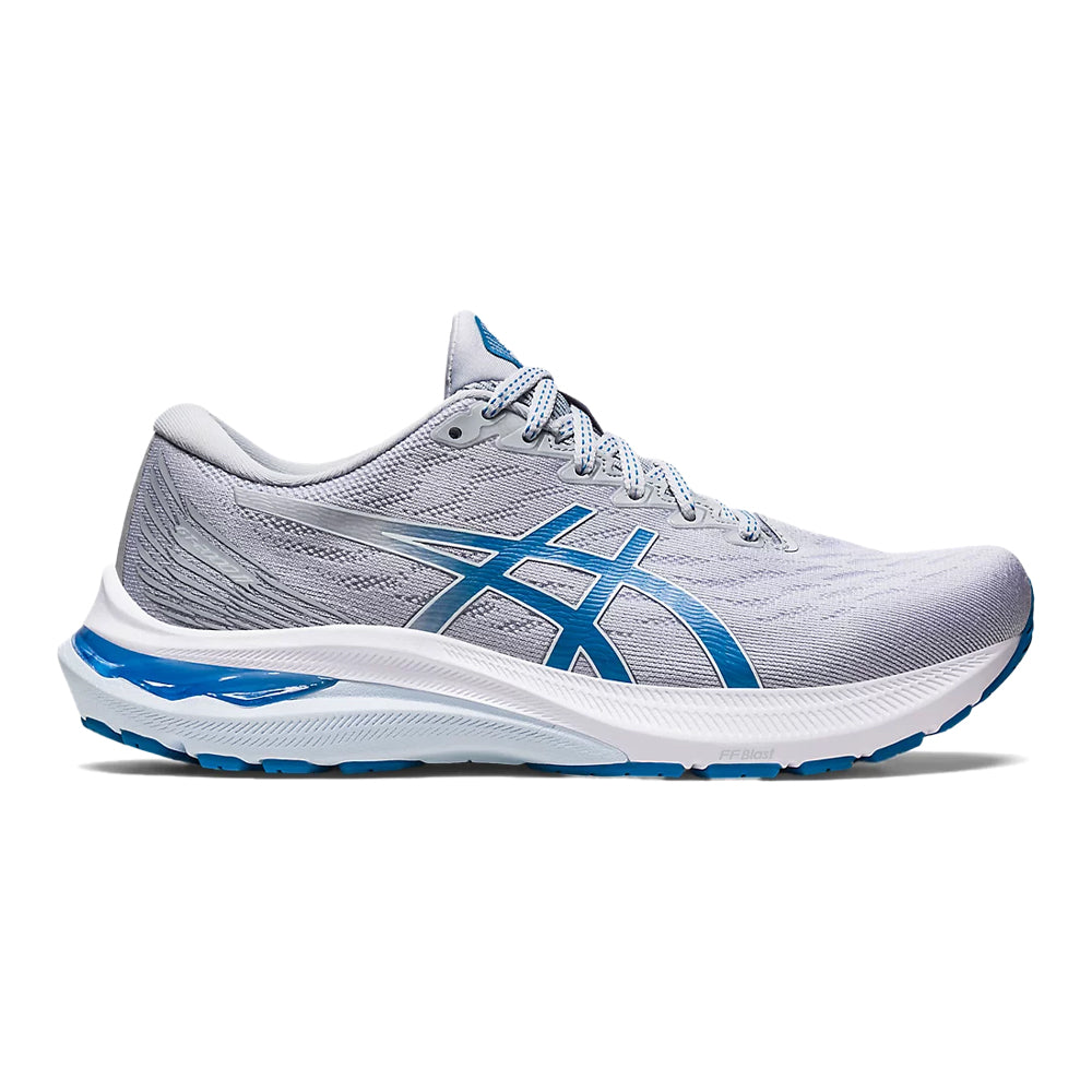 Women's Asics GT-2000 11, Piedmont Grey/Reborn Blue, 10.5 B Medium