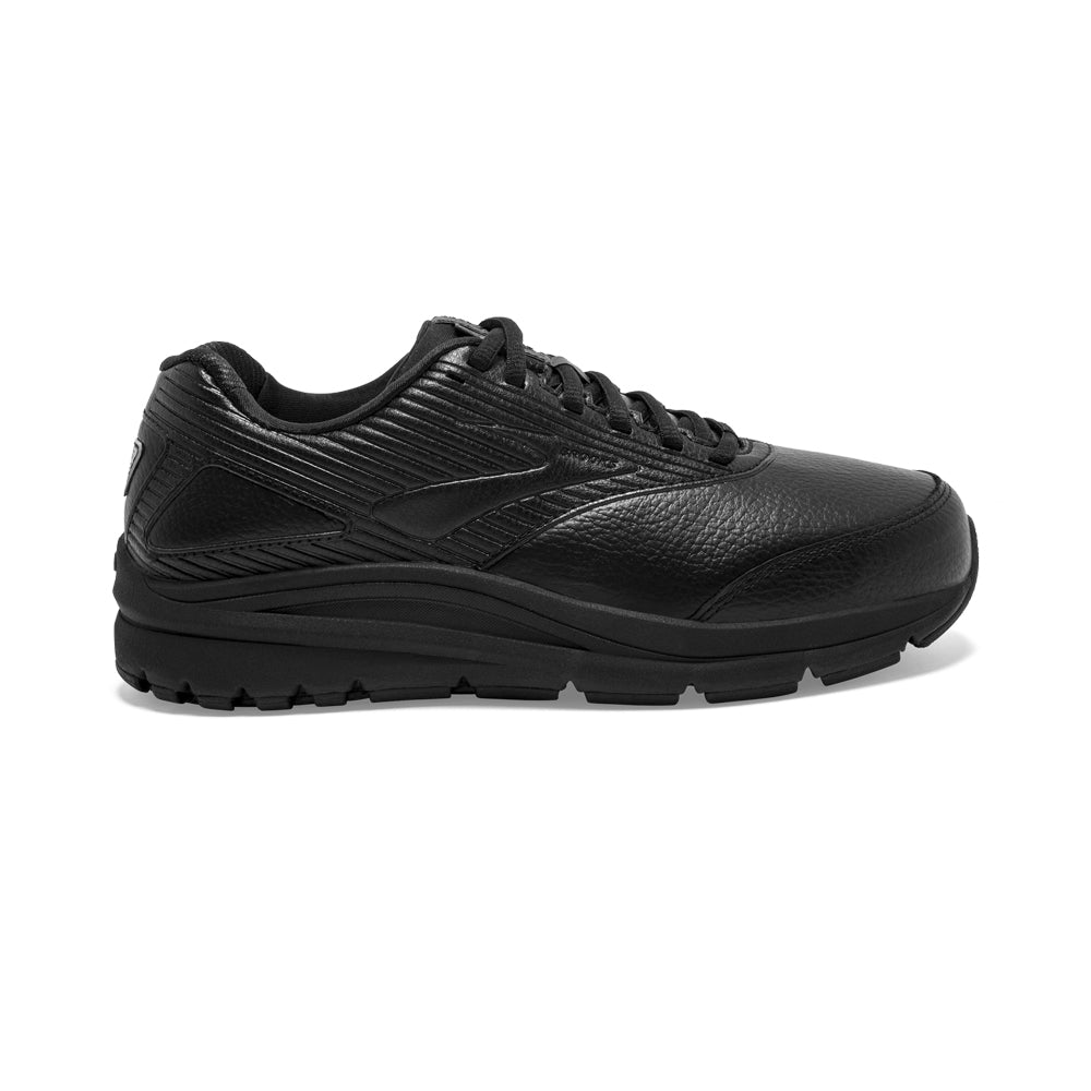 Women's Brooks Addiction Walker 2, Black/Black, 7.5 2E Extra Wide