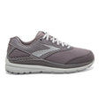 Women's Brooks Addiction Walker Suede, Shark/Alloy/Oyster, 11 D Wide