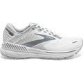 Women's Brooks Adrenaline GTS 22, White/Oyster/Primer Grey, 8 B Medium