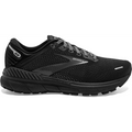 Women's Brooks Adrenaline GTS 22, Black/Black/Ebony, 10.5 B Medium