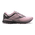 Women's Brooks Adrenaline GTS 22, Pink/Blackened Pearl, 7.5 B Medium