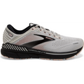 Women's Brooks Adrenaline GTS 22, Grey/Rose/Black, 8 D Wide