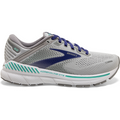 Women's Brooks Adrenaline GTS 22, Alloy/Blue/Green, 11 B Medium