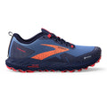 Women's Brooks Cascadia 17 GTX, Navy/Bittersweet/Peacoat, 7.5 B Medium