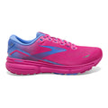 Women's Brooks Ghost 15, Pink Glo/Blue/Fuchsia, 10.5 B Medium