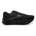 Women's Brooks Ghost Max, Black/Black/Ebony, 8 B Medium