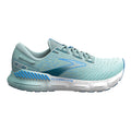 Women's Brooks Glycerin GTS 20, Blue Glass/Marina/Legion Blue, 7.5 B Medium