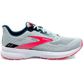 Women's Brooks Launch 8, Ice Flow/Navy/Pink, 6.5 B Medium