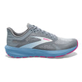 Women's Brooks Launch 9, Grey/Blue/Pink, 8.5 B Medium