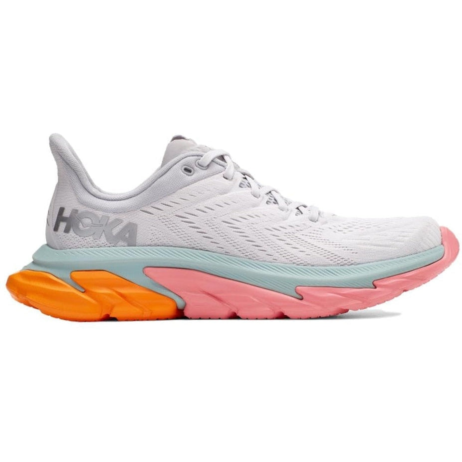 Women's Hoka One One Clifton Edge, Nimbus Cloud/Lunar Rock, 9 B Medium