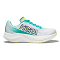 Women's Hoka One One Mach X, White/Blue Glass, 8.5 B Medium