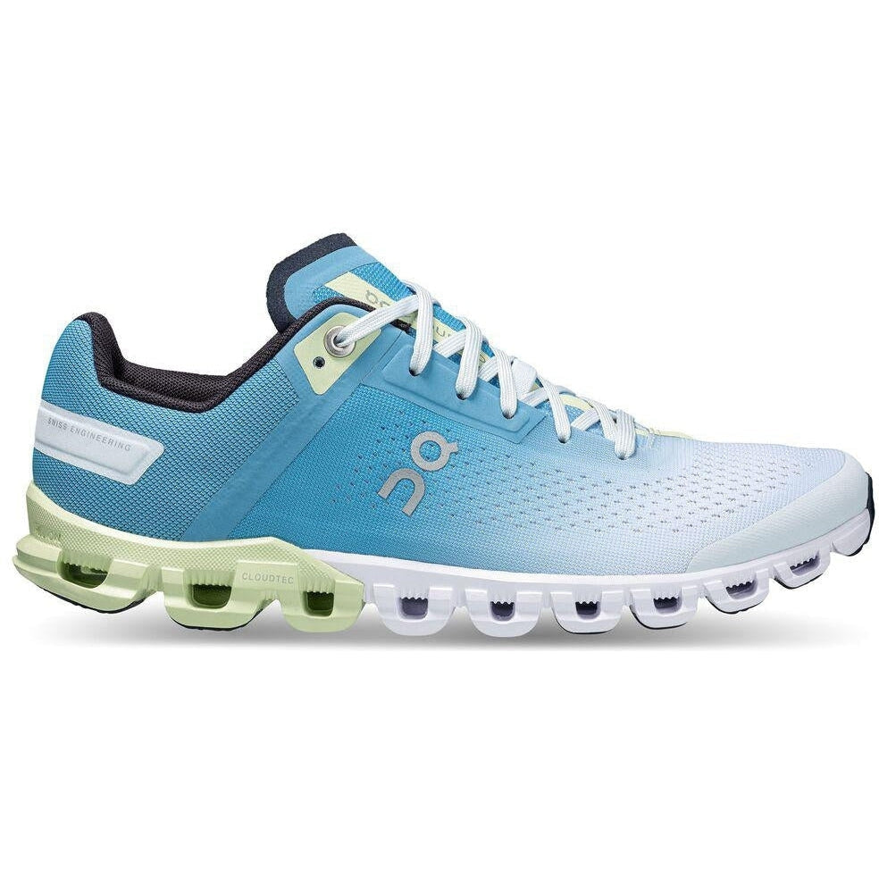 Women's On Cloudflow, Niagara/Meadow, 8.5 B Medium