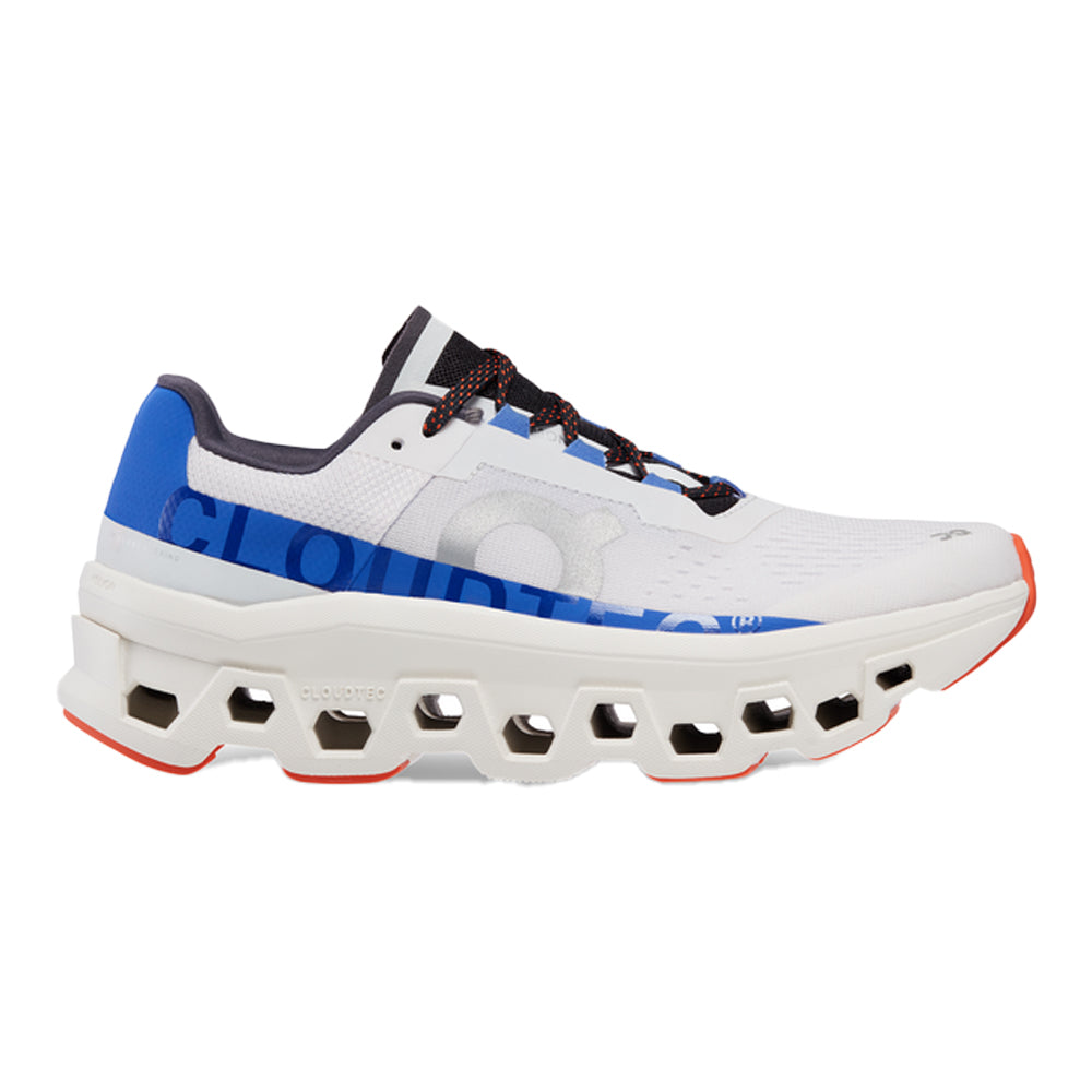Women's On Cloudmonster, Frost/Cobalt, 8 B Medium