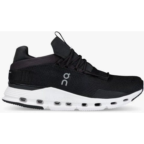Women's On Cloudnova, Phantom/White, 10 B Medium