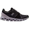 Women's On Cloudstratus, Black/Lilac, 10 B Medium