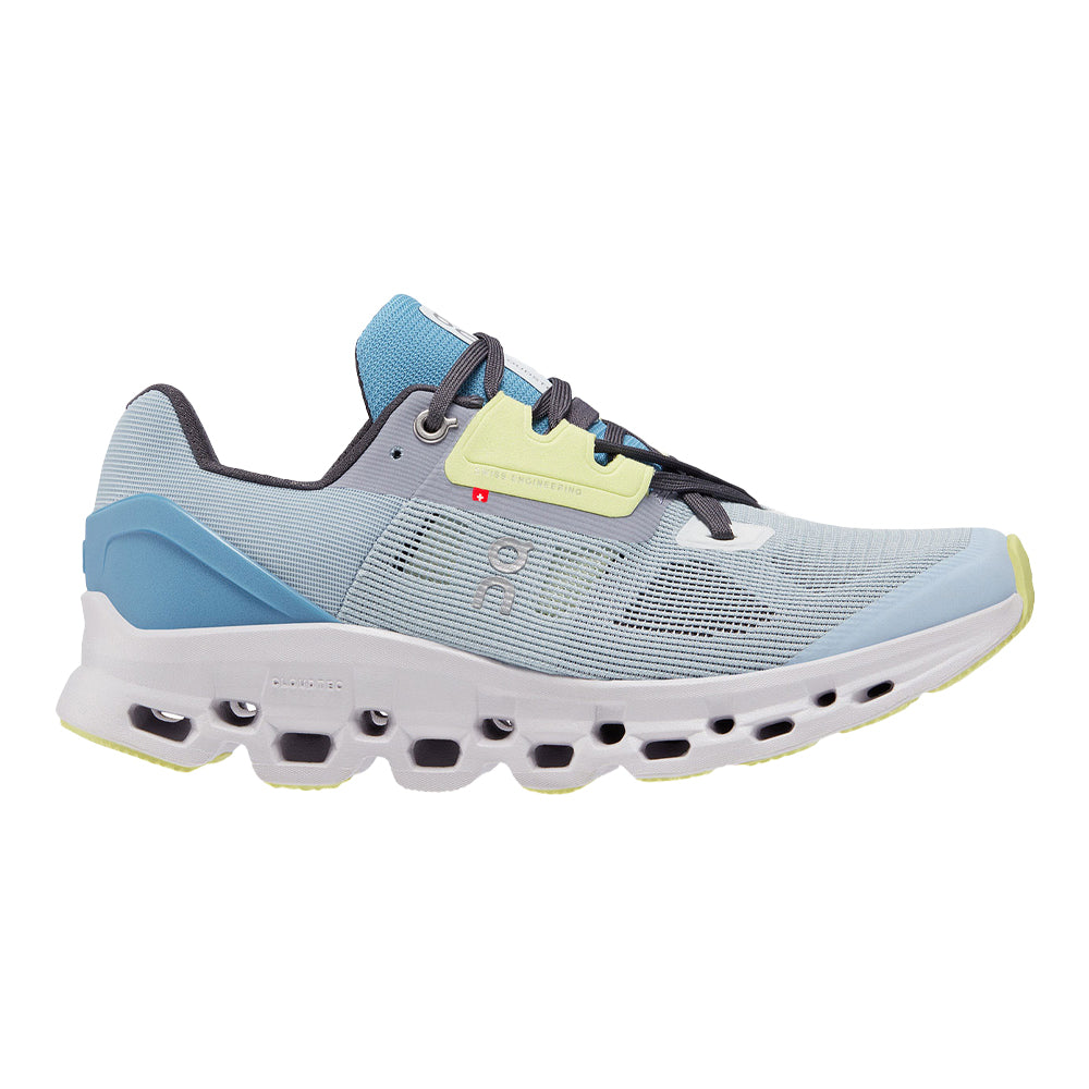 Women's On Cloudstratus, Chambray/Lavender, 8 B Medium