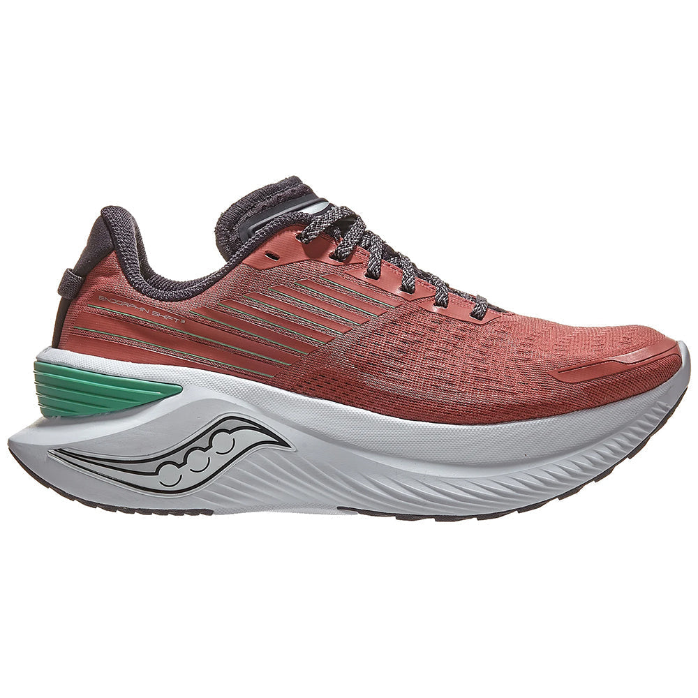 Women's Saucony Endorphin Shift 3, Soot/Basalt, 10.5 B Medium