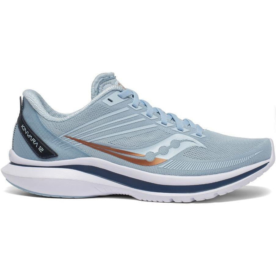 Women's Saucony Kinvara 12, Sky/Storm, 10.5 B Medium