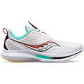 Women's Saucony Kinvara 13, White/Black/Vizi, 7 B Medium