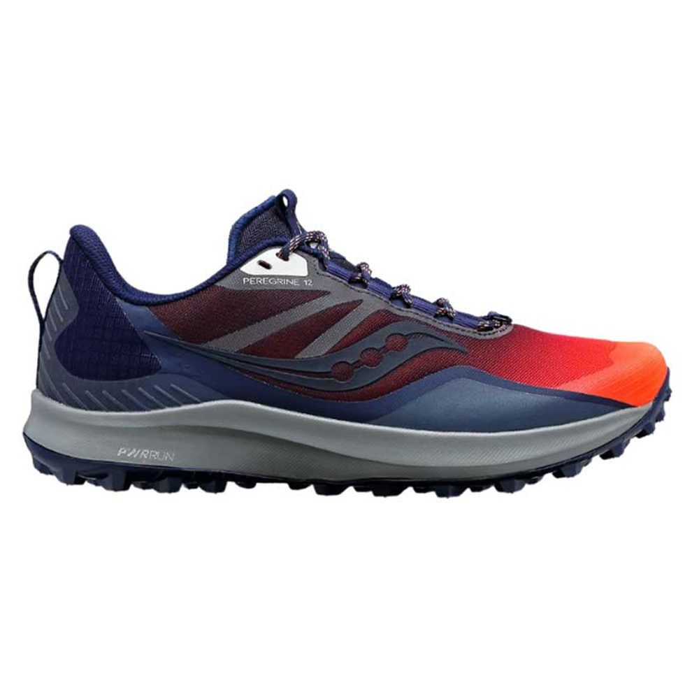 Women's Saucony Peregrine 12, Night/Lite, 7 B Medium