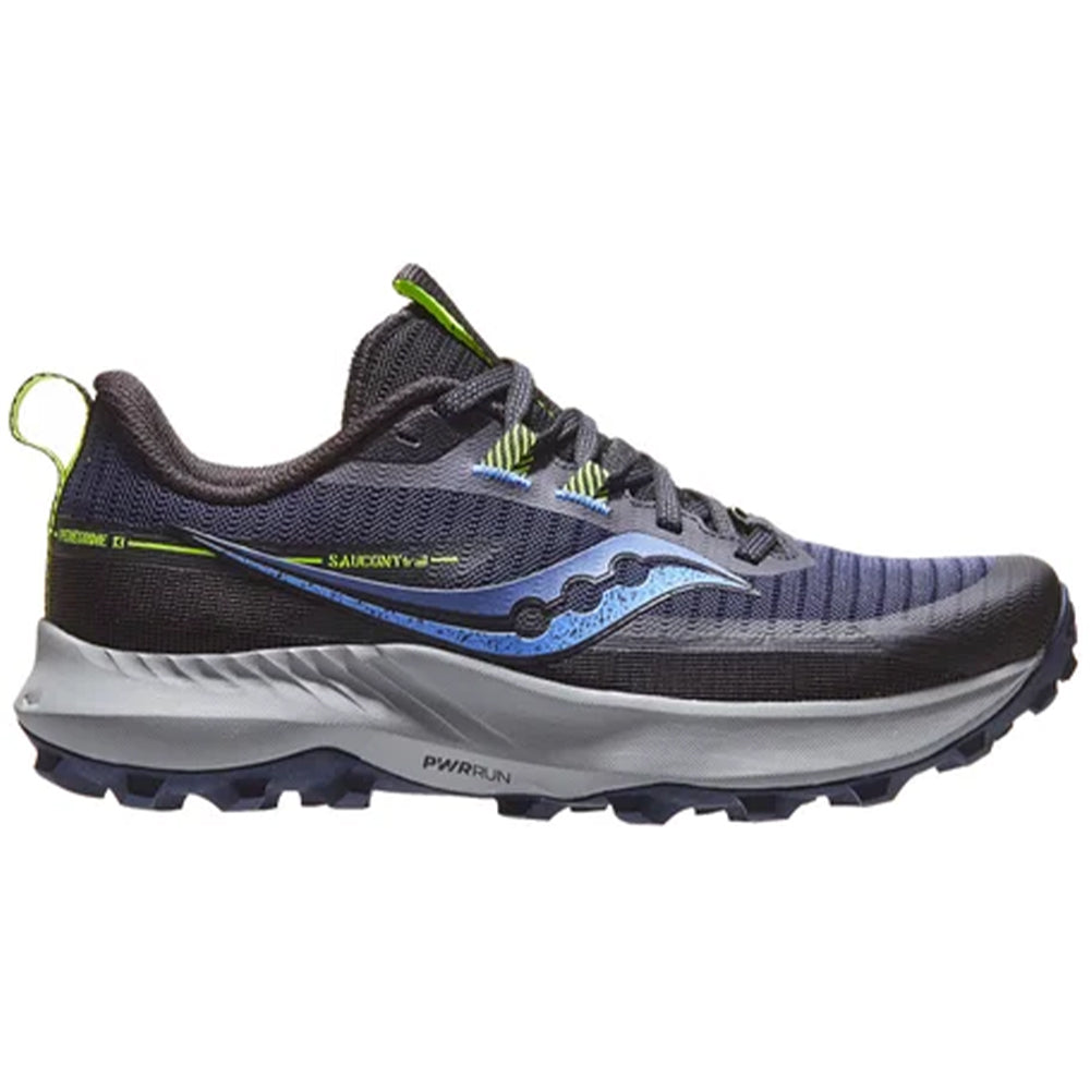 Women's Saucony Peregrine 13, Night/Fossil, 7.5 B Medium