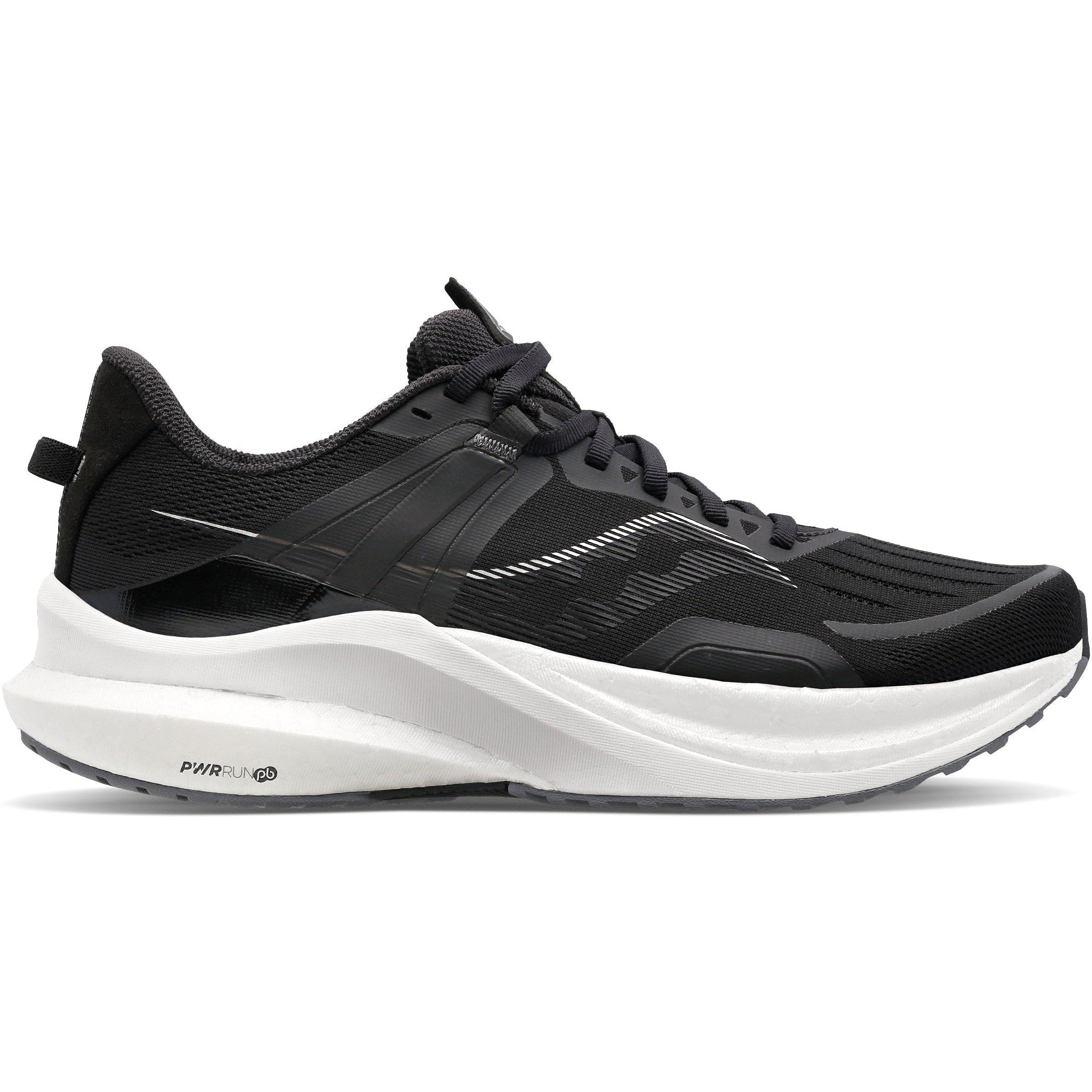 Women's Saucony Tempus, Black/Fog, 7 B Medium
