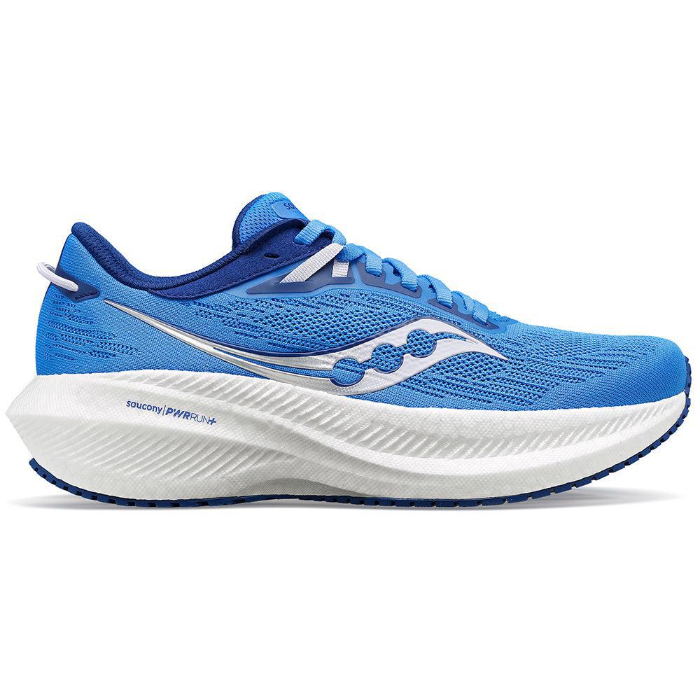 Women's Saucony Triumph 21, Bluelight/Mauve, 7.5 B Medium