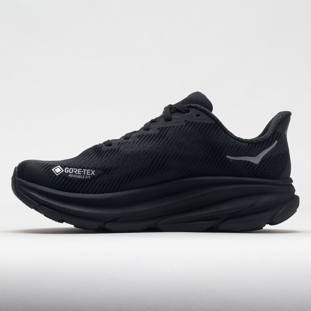 HOKA Clifton 9 GTX Women's  Black/Black