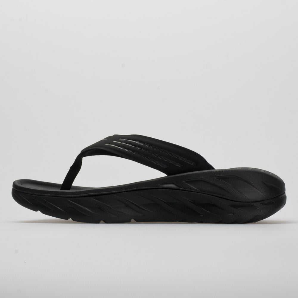 Hoka One One Ora Recovery Flip Men's  Black/Dark Gull Gray