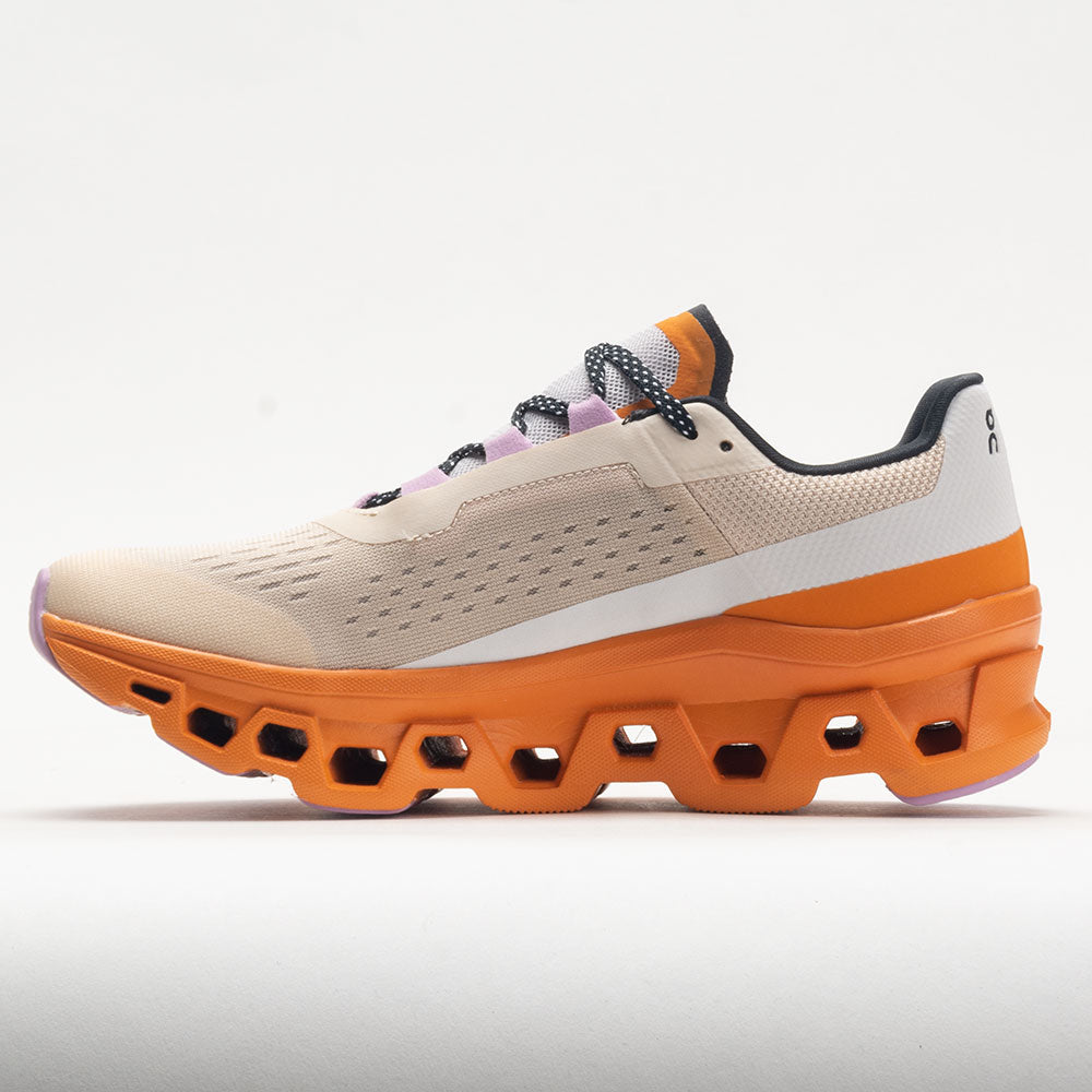 On Cloudmonster Women's  Fawn/Turmeric
