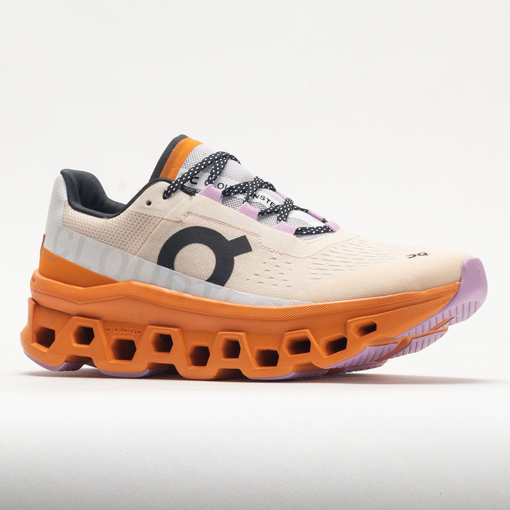 On Cloudmonster Women's  Fawn/Turmeric