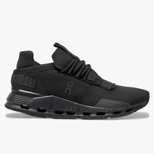 Women's On Cloudnova, Black/Eclipse, 9.5 B Medium