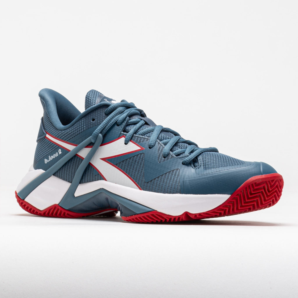 Diadora B.Icon 2 Clay Men's  Oceanview/White/Salsa