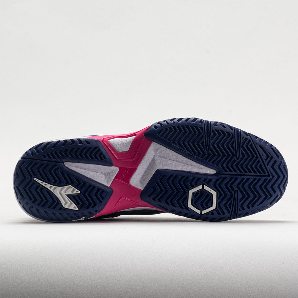 Diadora Trofeo 2 Pickleball Women's  Blueprint/Pink Yarrow/White