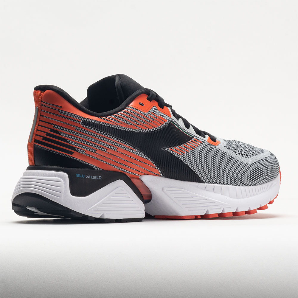 Diadora Mythos Blushield Vigore Men's  Silver/Black/Mandarin