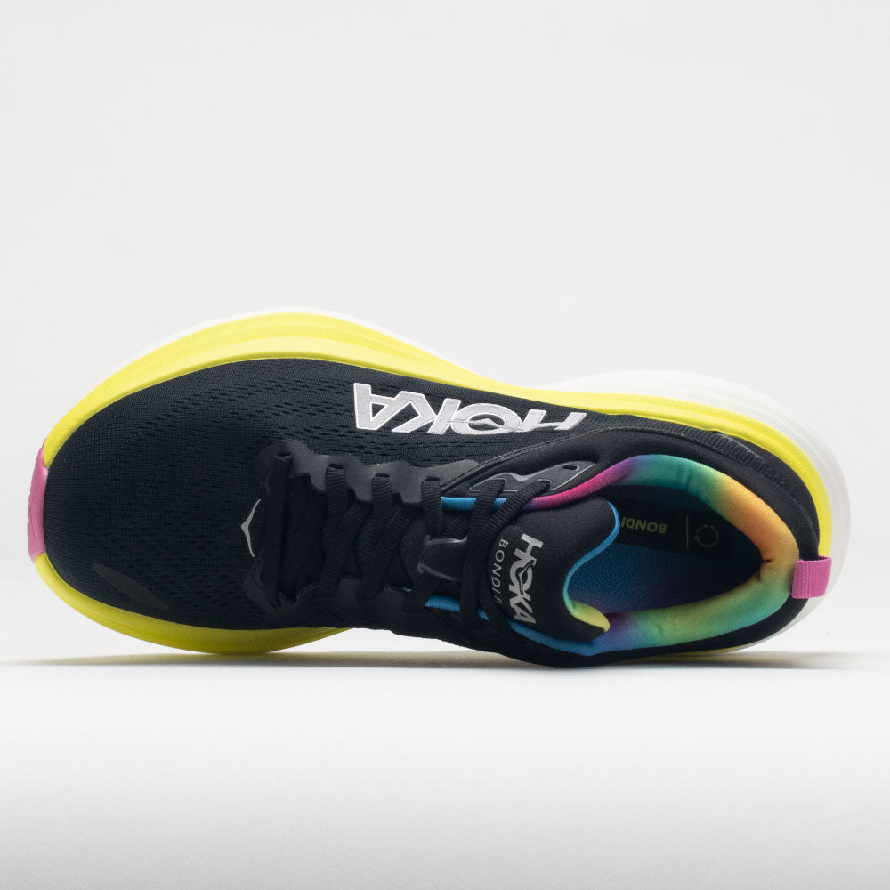 HOKA Bondi 8 Men's  Black/Citrus Glow